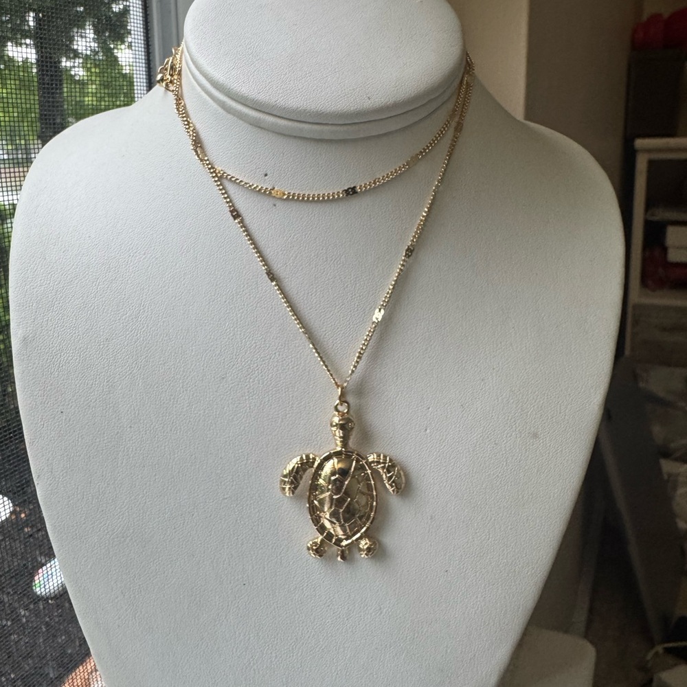 YELLOW BUDDAH NECKLACE - Picture 3 of 5